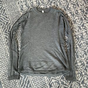 Lululemon grey, merino wool sweater